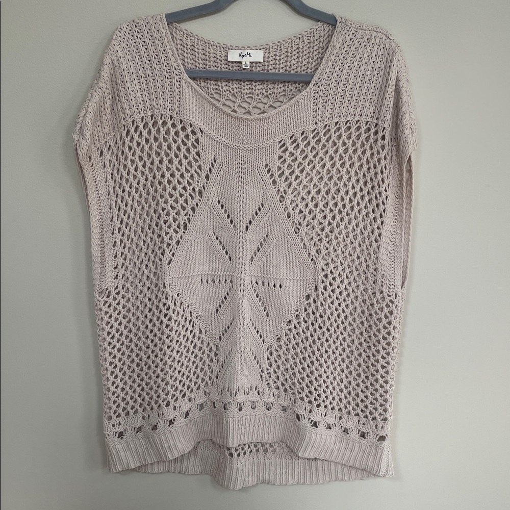 Kye Mi‎ Knit Crew Neck Sweater. Size Large